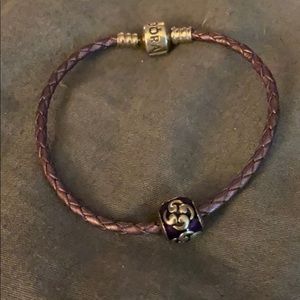 Pandora leather bracelet